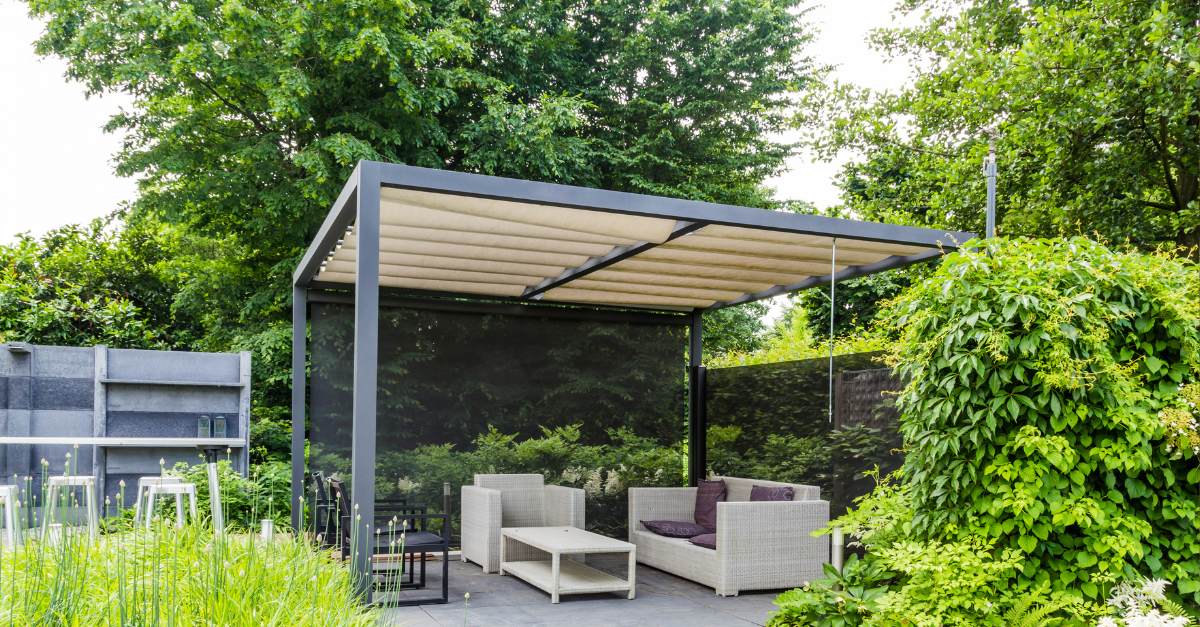 pergola to help keep cool in the summer