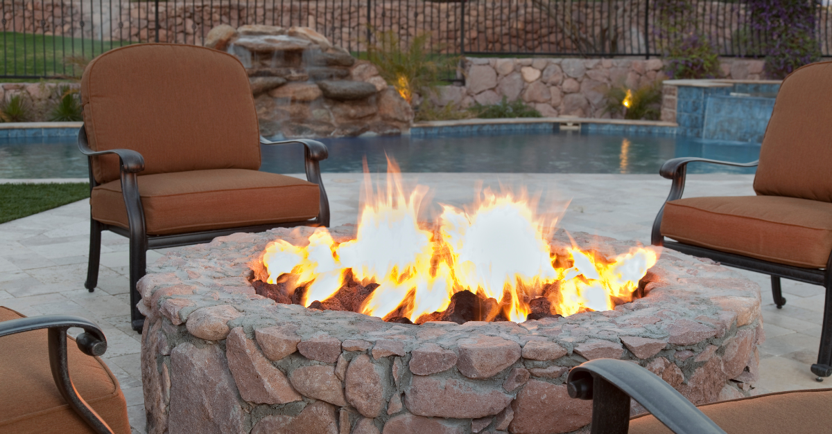 firepit installation