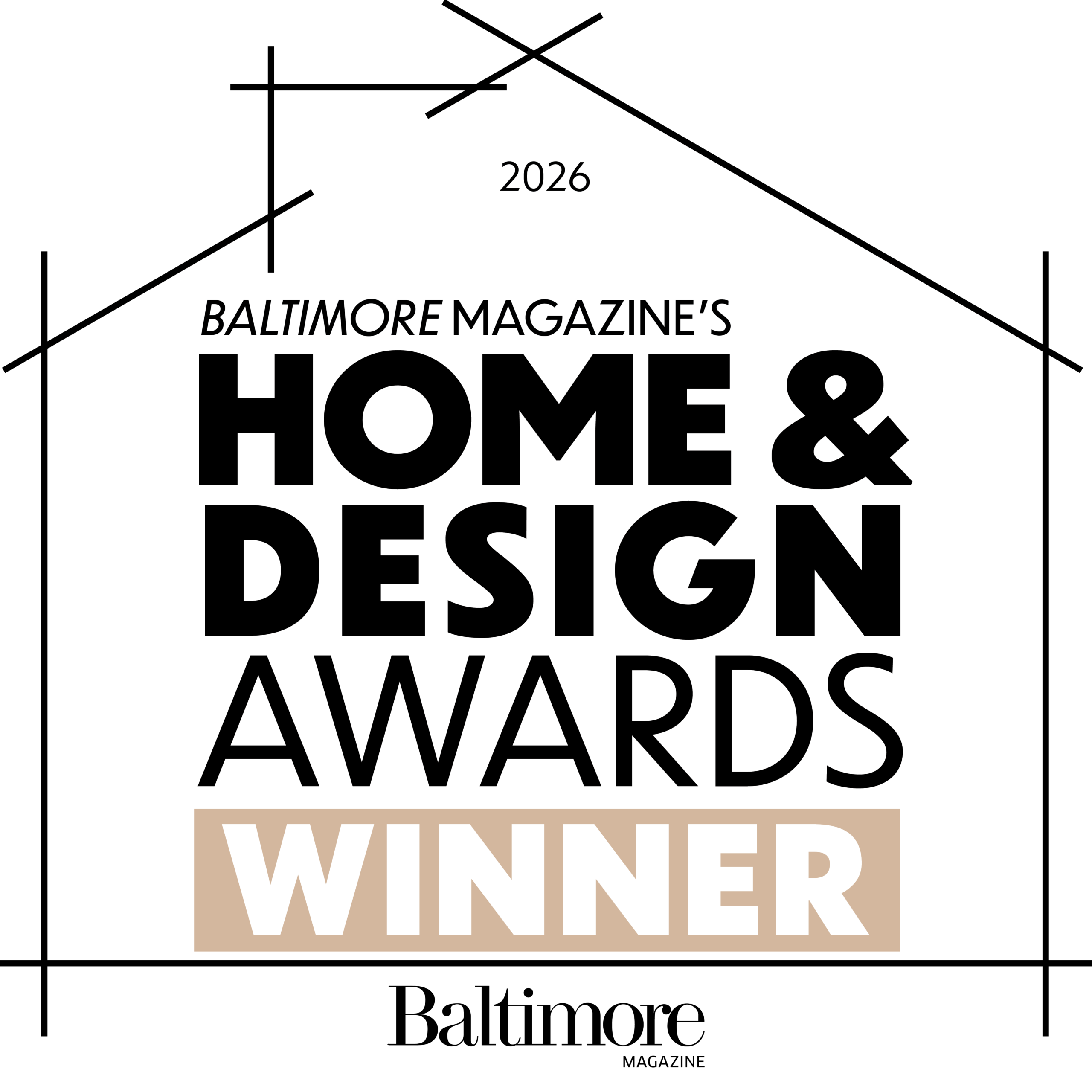 Baltimore Magazine's Home & Design Awards Winner 2026